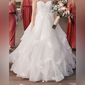 Stella York Wedding Dress Ivory Like New Condition Ballgown A-line